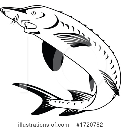 Royalty-Free (RF) Fish Clipart Illustration by patrimonio - Stock Sample #1720782
