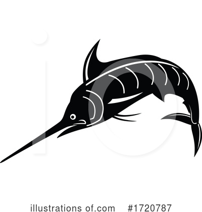 Royalty-Free (RF) Fish Clipart Illustration by patrimonio - Stock Sample #1720787