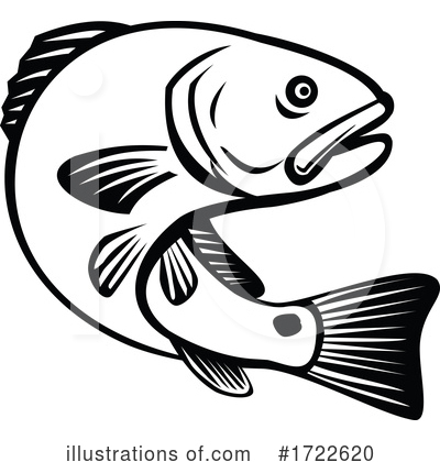 Royalty-Free (RF) Fish Clipart Illustration by patrimonio - Stock Sample #1722620