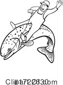 Fish Clipart #1722630 by patrimonio