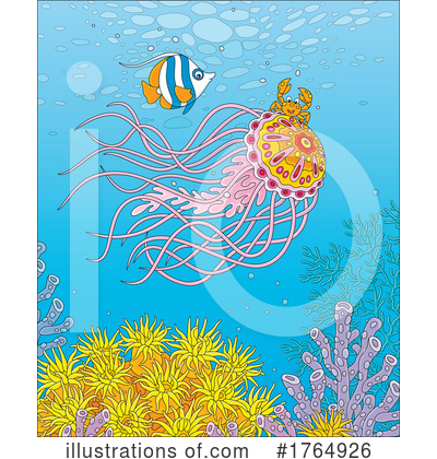 Royalty-Free (RF) Fish Clipart Illustration by Alex Bannykh - Stock Sample #1764926