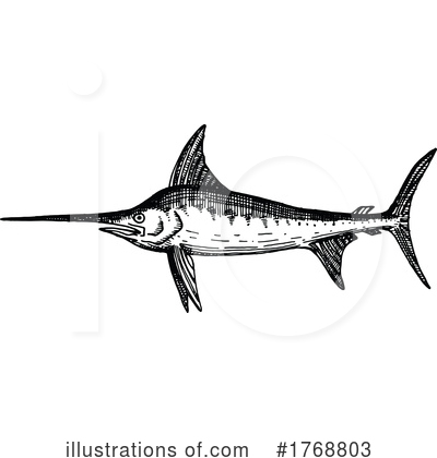 Royalty-Free (RF) Fish Clipart Illustration by Vector Tradition SM - Stock Sample #1768803