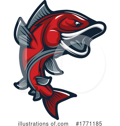 Royalty-Free (RF) Fish Clipart Illustration by Vector Tradition SM - Stock Sample #1771185