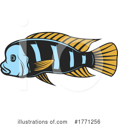 Royalty-Free (RF) Fish Clipart Illustration by Vector Tradition SM - Stock Sample #1771256