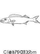 Fish Clipart #1790337 by patrimonio