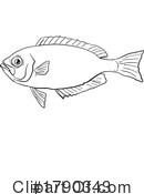 Fish Clipart #1790343 by patrimonio