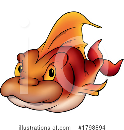Royalty-Free (RF) Fish Clipart Illustration by dero - Stock Sample #1798894