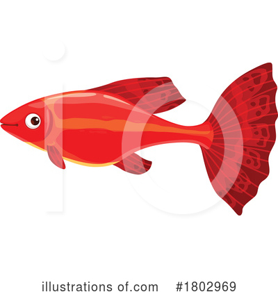 Royalty-Free (RF) Fish Clipart Illustration by Vector Tradition SM - Stock Sample #1802969