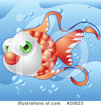 Royalty-Free (RF) Fish Clipart Illustration by Tonis Pan - Stock Sample #20623