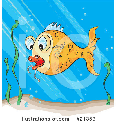 Royalty-Free (RF) Fish Clipart Illustration by Paulo Resende - Stock Sample #21353