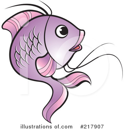 Royalty-Free (RF) Fish Clipart Illustration by Lal Perera - Stock Sample #217907
