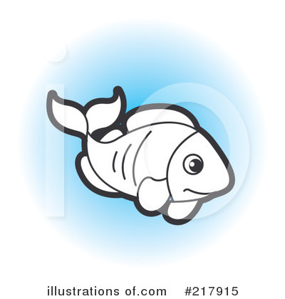 Royalty-Free (RF) Fish Clipart Illustration by Lal Perera - Stock Sample #217915