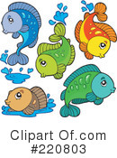 Fish Clipart #220803 by visekart