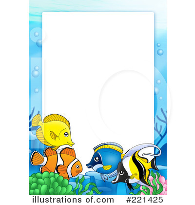 Royalty-Free (RF) Fish Clipart Illustration by visekart - Stock Sample #221425