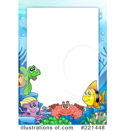 Royalty-Free (RF) Fish Clipart Illustration by visekart - Stock Sample #221448
