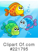 Fish Clipart #221795 by visekart