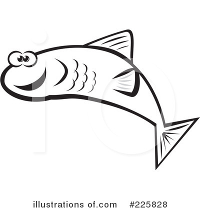 Royalty-Free (RF) Fish Clipart Illustration by David Rey - Stock Sample #225828