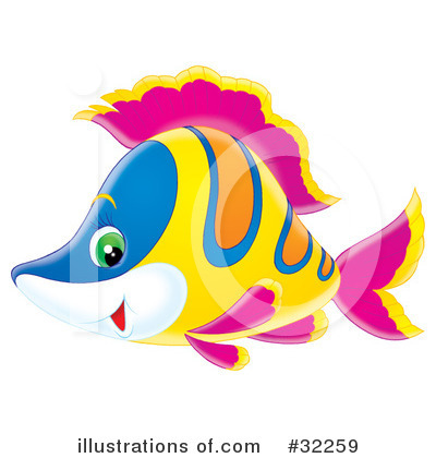 Royalty-Free (RF) Fish Clipart Illustration by Alex Bannykh - Stock Sample #32259