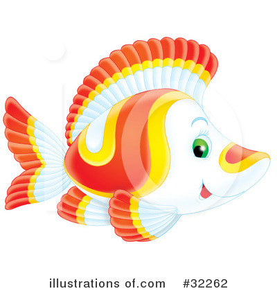Royalty-Free (RF) Fish Clipart Illustration by Alex Bannykh - Stock Sample #32262