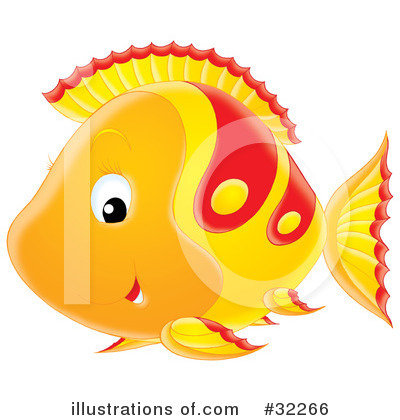 Royalty-Free (RF) Fish Clipart Illustration by Alex Bannykh - Stock Sample #32266