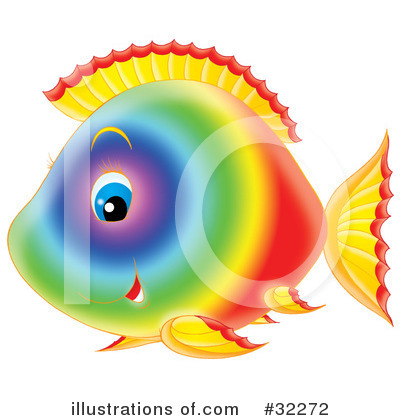 Royalty-Free (RF) Fish Clipart Illustration by Alex Bannykh - Stock Sample #32272