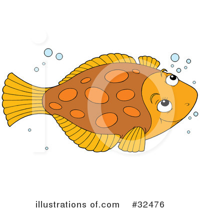 Royalty-Free (RF) Fish Clipart Illustration by Alex Bannykh - Stock Sample #32476