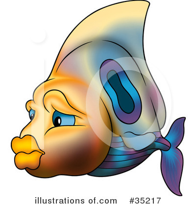 Royalty-Free (RF) Fish Clipart Illustration by dero - Stock Sample #35217
