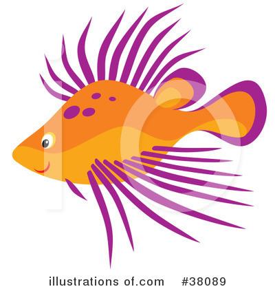 Royalty-Free (RF) Fish Clipart Illustration by Alex Bannykh - Stock Sample #38089