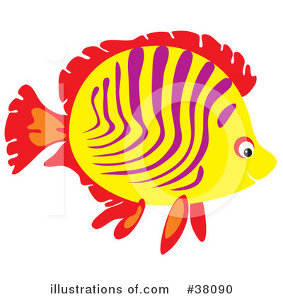 Royalty-Free (RF) Fish Clipart Illustration by Alex Bannykh - Stock Sample #38090