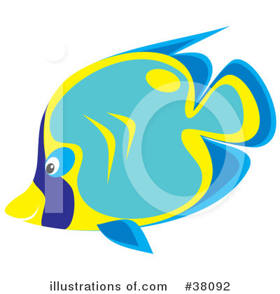 Royalty-Free (RF) Fish Clipart Illustration by Alex Bannykh - Stock Sample #38092