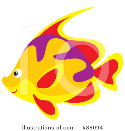 Royalty-Free (RF) Fish Clipart Illustration by Alex Bannykh - Stock Sample #38094