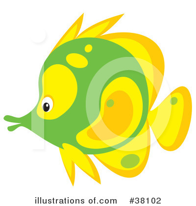 Royalty-Free (RF) Fish Clipart Illustration by Alex Bannykh - Stock Sample #38102