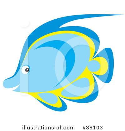 Royalty-Free (RF) Fish Clipart Illustration by Alex Bannykh - Stock Sample #38103