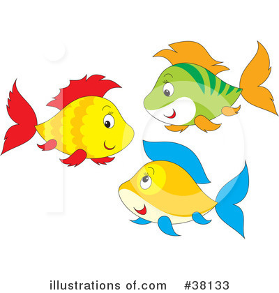 Royalty-Free (RF) Fish Clipart Illustration by Alex Bannykh - Stock Sample #38133