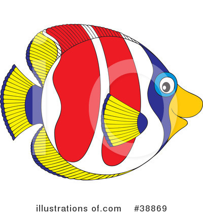 Royalty-Free (RF) Fish Clipart Illustration by Alex Bannykh - Stock Sample #38869