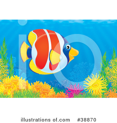 Royalty-Free (RF) Fish Clipart Illustration by Alex Bannykh - Stock Sample #38870