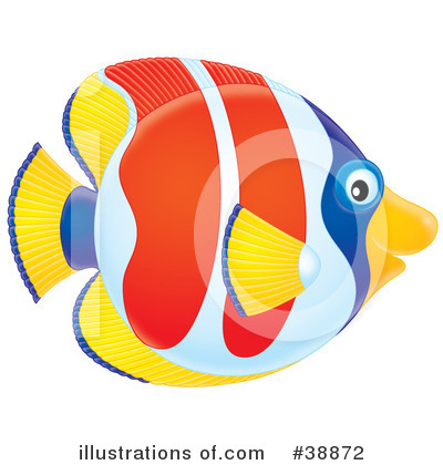 Royalty-Free (RF) Fish Clipart Illustration by Alex Bannykh - Stock Sample #38872