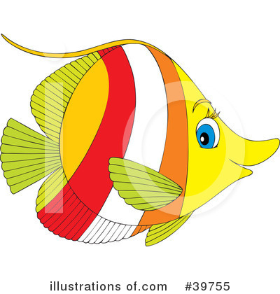 Royalty-Free (RF) Fish Clipart Illustration by Alex Bannykh - Stock Sample #39755