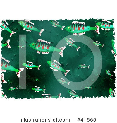 Royalty-Free (RF) Fish Clipart Illustration by Prawny - Stock Sample #41565