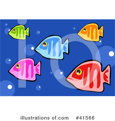 Royalty-Free (RF) Fish Clipart Illustration by Prawny - Stock Sample #41566