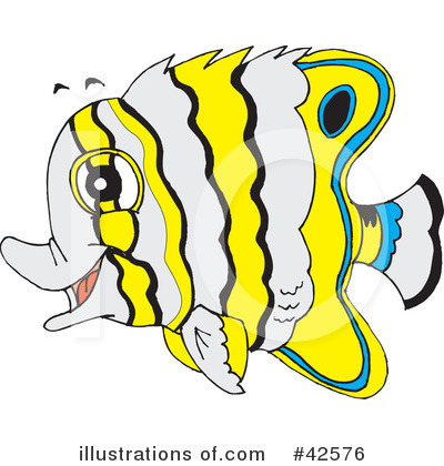 Royalty-Free (RF) Fish Clipart Illustration by Dennis Holmes Designs - Stock Sample #42576