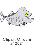 Fish Clipart #42621 by Dennis Holmes Designs