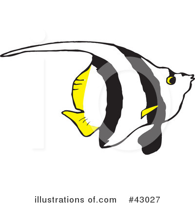 Royalty-Free (RF) Fish Clipart Illustration by Dennis Holmes Designs - Stock Sample #43027
