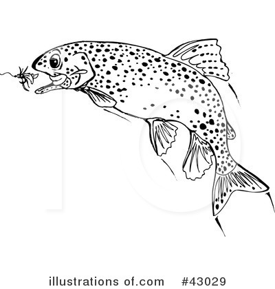 Royalty-Free (RF) Fish Clipart Illustration by Dennis Holmes Designs - Stock Sample #43029