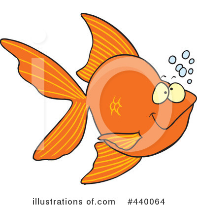 Royalty-Free (RF) Fish Clipart Illustration by toonaday - Stock Sample #440064