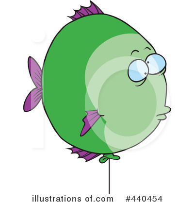 Royalty-Free (RF) Fish Clipart Illustration by toonaday - Stock Sample #440454
