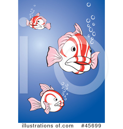 Royalty-Free (RF) Fish Clipart Illustration by pauloribau - Stock Sample #45699