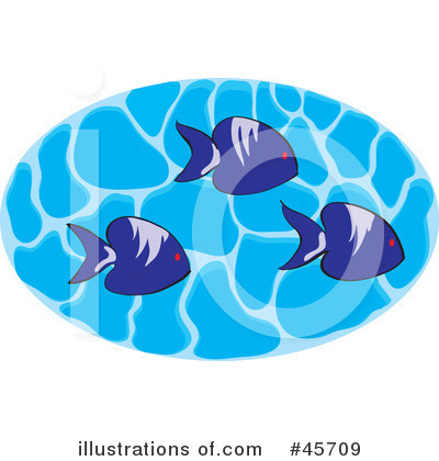 Royalty-Free (RF) Fish Clipart Illustration by pauloribau - Stock Sample #45709