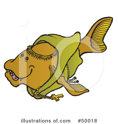 Royalty-Free (RF) Fish Clipart Illustration by Snowy - Stock Sample #50018