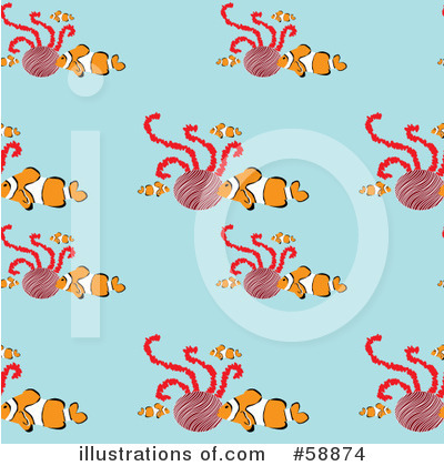 Royalty-Free (RF) Fish Clipart Illustration by kaycee - Stock Sample #58874